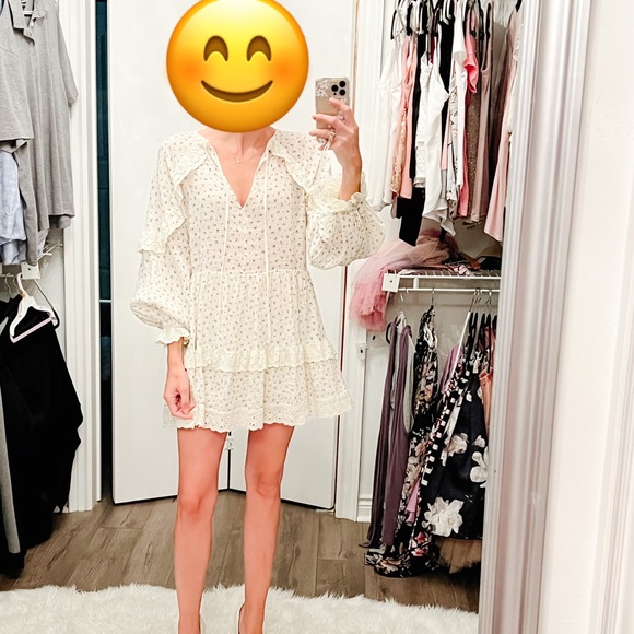 Vici Floral Lace Mini Dress - XS - Picture 11 of 11